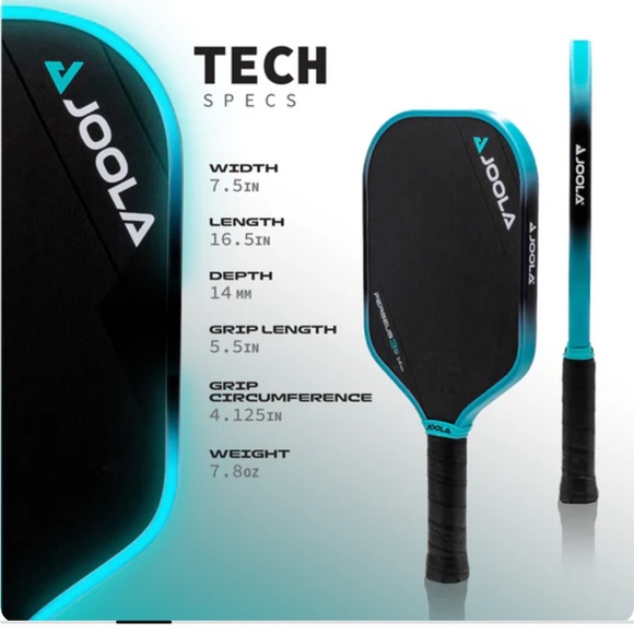 JOOLA Ben Johns Perseus 3S 14mm Pickleball Paddle - Picture 3 of 10